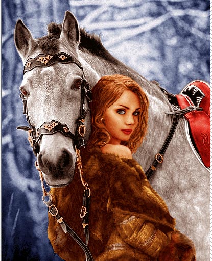 دختر و اسب ( کد 281 )